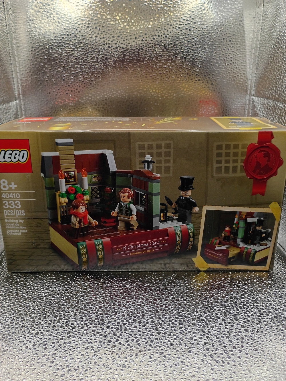 LEGO Charles Dickens Tribute. A Christmas Carol Book Scene-sealed Unopened